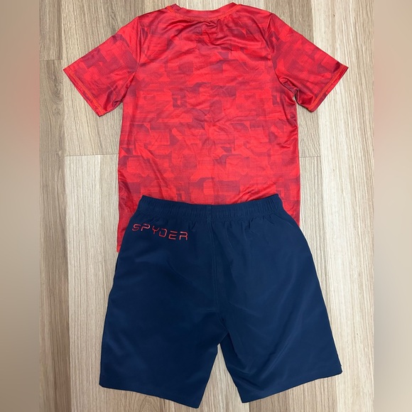 Spyder Youth 3 piece Swim Set Size 7/8 (Small) - Picture 3 of 11